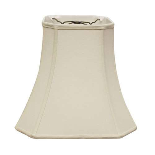 HomeRoots Linen Square Lamp Shade ( Screw On ) Wayfair